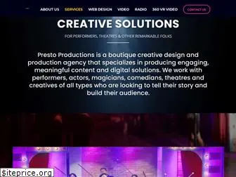 prestoproductions.com