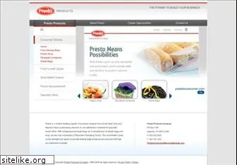 prestoproducts.com