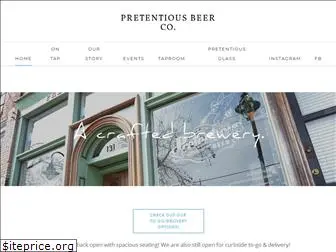 pretentiousbeerco.com