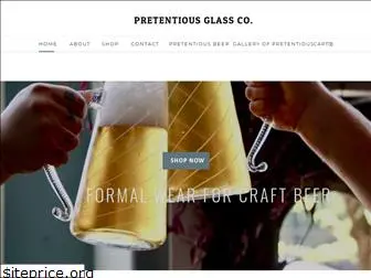 pretentiousglass.com