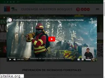 prevencionincendiosforestales.cl