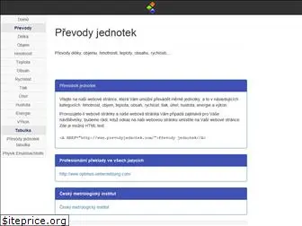 prevodyjednotek.com