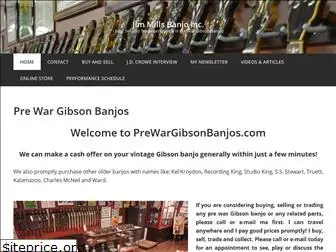 prewargibsonbanjos.com