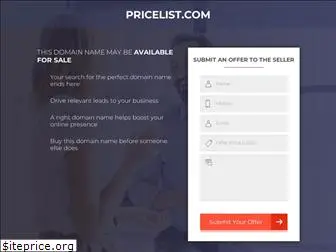 pricelist.com