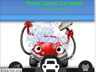 pricescornercarwash.com