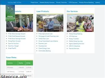 pridemicrofinance.co.ug