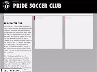 pridesoccerclub.com