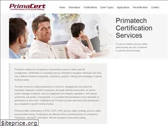 primacert.com