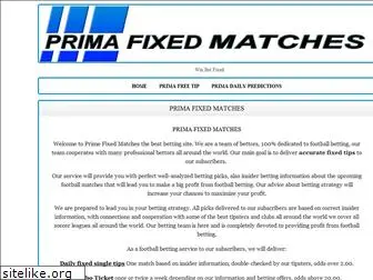 primafixedmatches.com