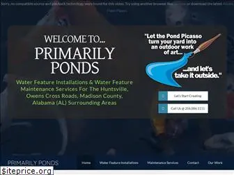 primarilyponds.com