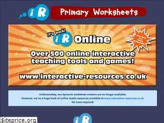 primaryworksheets.co.uk