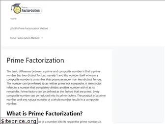 prime-factorization.org