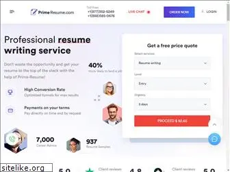 prime-resume.com