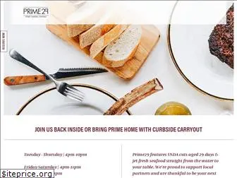 prime29steakhouse.com