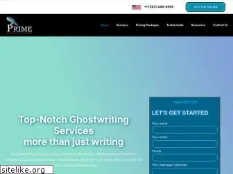 primeghostwriting.com