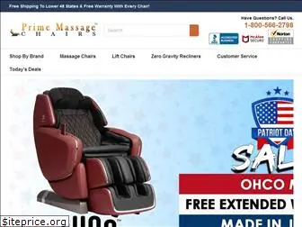 primemassagechairs.com