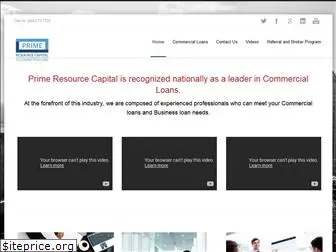 primeresourcecapital.com