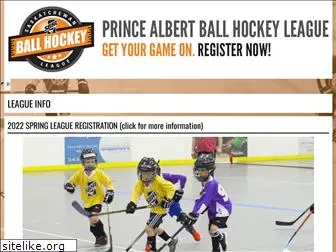 princealbertballhockey.com