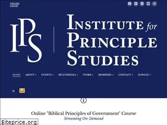 principlestudies.org