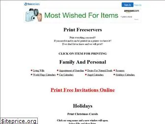print.freeservers.com