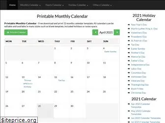 printable-monthlycalendar.com