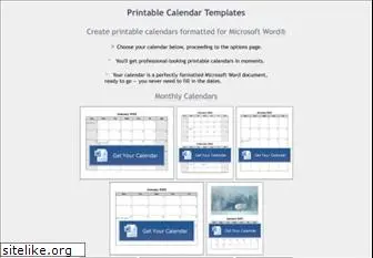 printablecalendar.ca