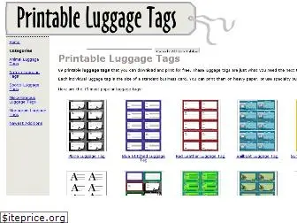 printableluggagetags.com