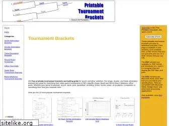 printabletournamentbrackets.net