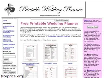 printableweddingplanner.com