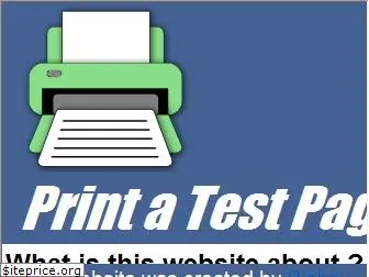 printatestpage.com