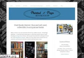 printedpagebookshop.com