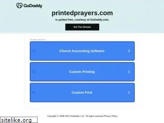 printedprayers.com