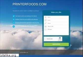 printerfoods.com