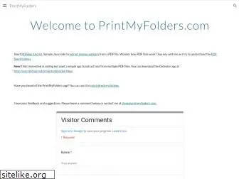 printmyfolders.com