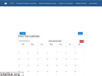 printthecalendar.com