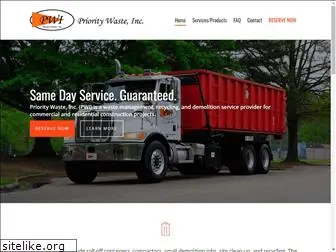 prioritywasteinc.com