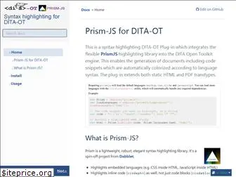 prismjsdita-ot.readthedocs.io