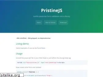 pristine.js.org