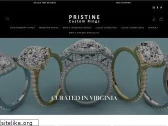 pristinecustomrings.com