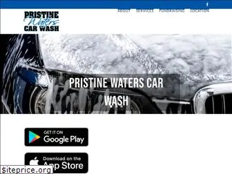 pristinewaterscarwash.com