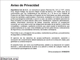 privacidad.algoritmica.com.mx