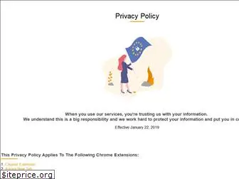 privacy.ashwinshenoy.com