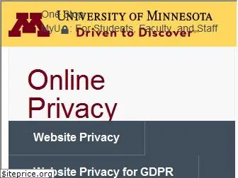 privacy.umn.edu