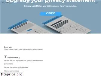 privacylabel.org