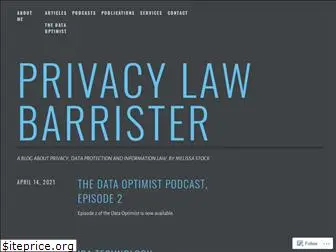 privacylawbarrister.com