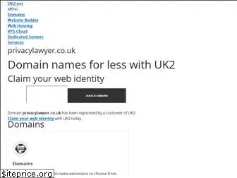 privacylawyer.co.uk