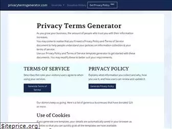 privacytermsgenerator.com