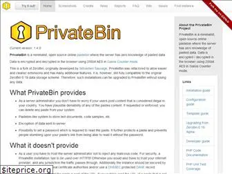 privatebin.info