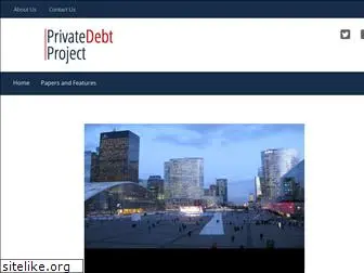 privatedebtproject.org