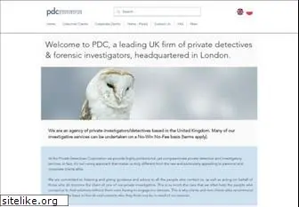 privatedetectivescorporation.co.uk